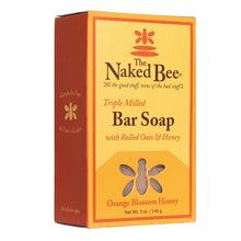 Load image into Gallery viewer, The Naked Bee - 5 oz. Orange Blossom Honey Triple Milled Bar Soap