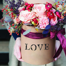 Load image into Gallery viewer, CLEARLY-ALIGNED DÉCOR STAMPS – ALPHA – 12×12 CLEAR CLING