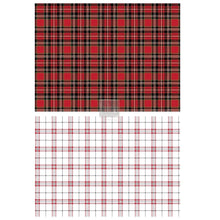 Load image into Gallery viewer, RED GINGHAM REDESIGN DÉCOR TRANSFERS® – SIZE 23″X 33″