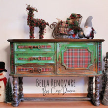 Load image into Gallery viewer, RED GINGHAM REDESIGN DÉCOR TRANSFERS® – SIZE 23″X 33″