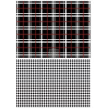 Load image into Gallery viewer, Redesign Décor Transfers® – Gingham Black size 23″x 33″