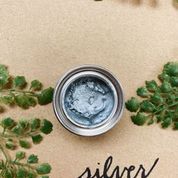 Load image into Gallery viewer, Small tin of Dixie belle paint company gilding wax in silver