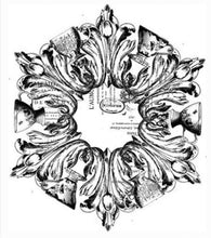 Load image into Gallery viewer, IOD Decor Transfers Medallion 16 x 16