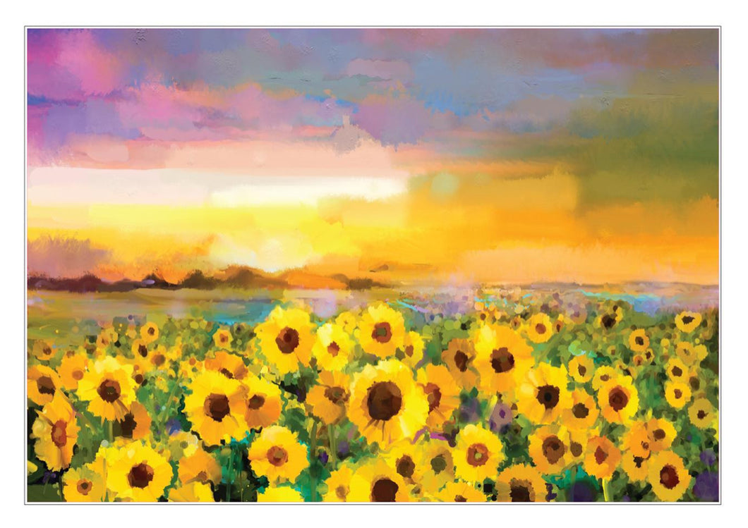 Sunflower Sunset Decoupage Paper - Dixie Belle