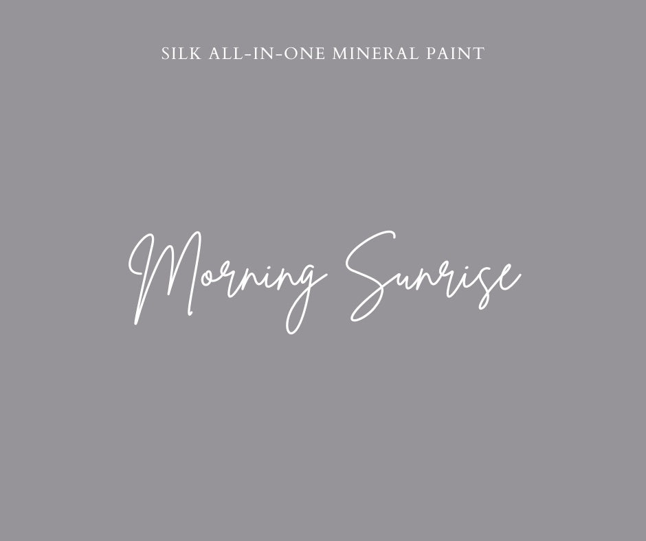 Color swatch of Silk all-in one mineral paint in Morning sunrise color