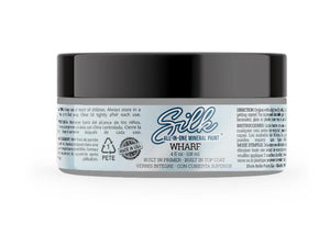 Silk-all-in-one mineral paint in Wharf, 4 oz, on white background 