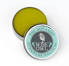 1 tin container of Wise Owl Furniture Salve in The botanist