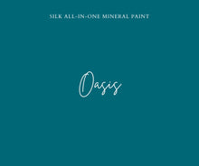 Load image into Gallery viewer, Color swatch of Silk all-in one mineral paint in oasis color
