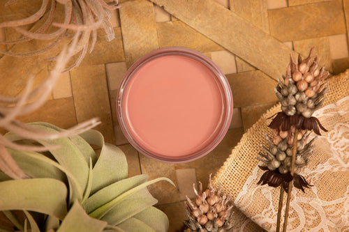 Color swatch of Silk all-in one mineral paint in Fiery Sky color