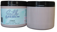 Load image into Gallery viewer, 2 containers of 16-Oz Silk all-in one mineral paint in Conch color
