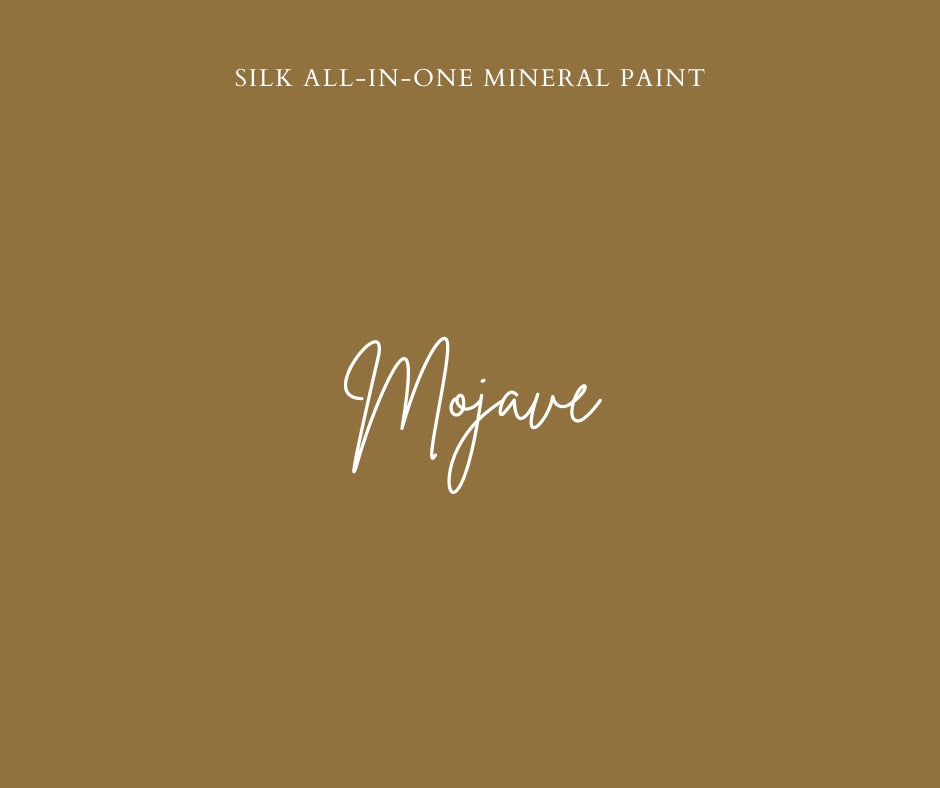 Color swatch of Silk all-in one mineral paint in Mojave color