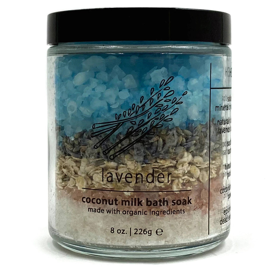 Lavender Coconut Milk Bath Soak