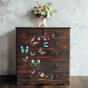 DECOR TRANSFERS® – BUTTERFLY – 3 SHEETS, 6″X12″