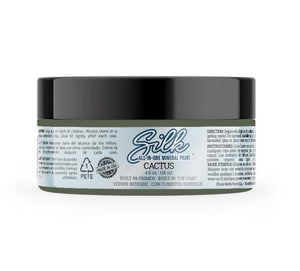 Silk All-In-One Mineral Paint Cactus 4 oz, on white background 