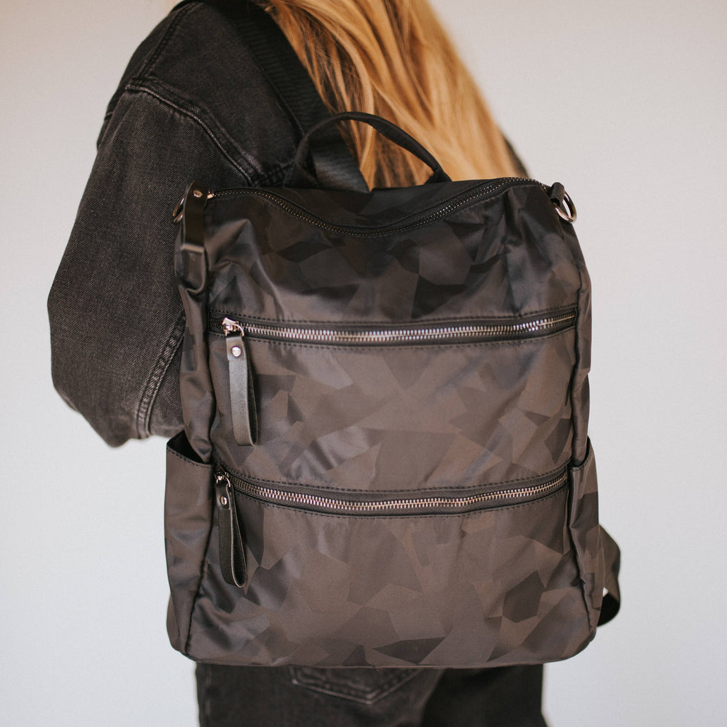 Pretty Simple - Nori Nylon Backpack