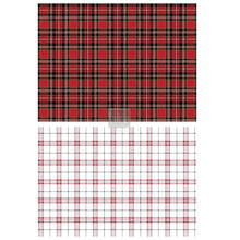 Load image into Gallery viewer, RED GINGHAM REDESIGN DÉCOR TRANSFERS® – SIZE 23″X 33″
