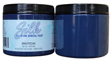 Load image into Gallery viewer, 2 containers of 16-Oz Silk all-in one mineral paint in Nautical color
