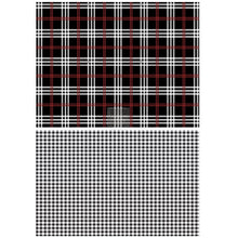 Load image into Gallery viewer, Redesign Décor Transfers® – Gingham Black size 23″x 33″
