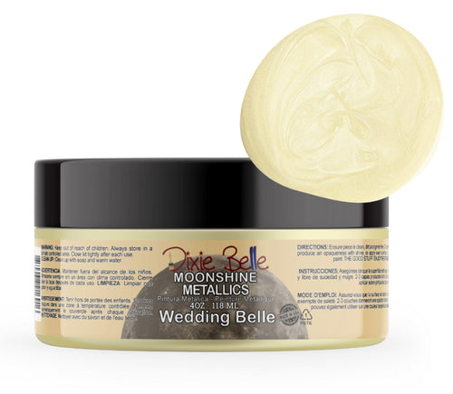 Moonshine Metallics In Wedding Belle 4oz on white background