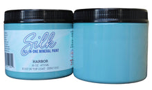 Load image into Gallery viewer, 2 containers of 16-Oz Silk all-in one mineral paint in Harbor color
