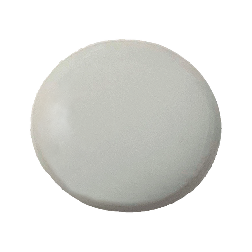 Drop of wise owl glaze in mortar on white background