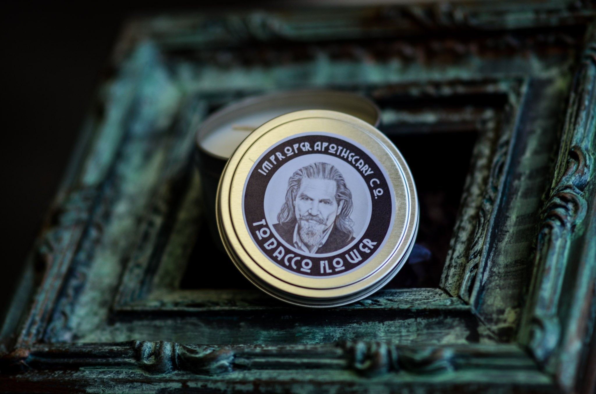 tobacco flower candle Improper Apothecary Candles